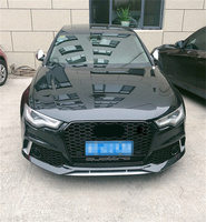 Veidt pour Audi A6L 2012-2015, mise à niveau de la calandre RS6 avec modification de la transmission intégrale, pièces de modification, nid d'abeilles, approvisionnement direct d'usine
