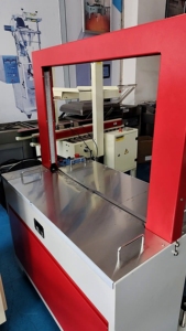 Empacadoras de acero completamente automáticas de alta calidad AP301 mano de obra excelente gran oferta PP cinturón caja sellado para flejadora - Product Image 2