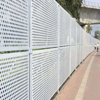 Panneau perforé en aluminium 4x8, tôle perforée en acier inoxydable, tôle perforée décorative, maille métallique perforée