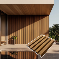 Nuevo Panel de Pared Exterior ASA Mejorado, Revestimiento Exterior Ecológico de Bajo Mantenimiento, Listón Moderno