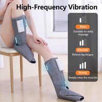 Nouveau dispositif de bottes séquentielles de mollet de pieds réglables Machine de masseur d'enveloppes de jambe de Compression d'air pour la circulation et la relaxation