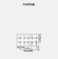 Bloc de bornes à ressort de qualité stable pour PCB, connecteur sans vis à 45 degrés 5,0 mm avec bouton