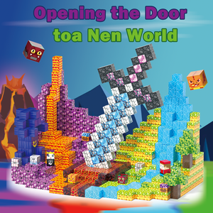 ชุดตัวต่อแม่เหล็กพลาสติก 3 มิติ EPT 100 ชิ้น ของเล่นเสริมพัฒนาการทางประสาทสัมผัสแบบมอนเตสซอรี่ สำหรับเด็กชายและเด็กหญิง เหมาะสำหรับการเดินทาง - Product Image 4