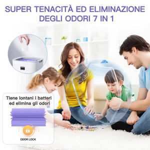 2025 Yüksek Kaliteli Tek Kullanımlık Bebek Ürünü Kompostlanabilir Çöp Kovası Yedek Genie Bebek Bezi Torbaları Çöp Kovası Yedekleri Bebek Bezi Atma Torbaları - Product Image 5