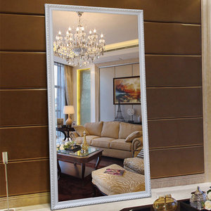Full Length Dressing <strong>Mirror</strong> with Standing Holder Large Rectangle Bedroom Floor <strong>Mirror</strong> Hanging <strong>Leaning</strong> Against Wall - Product Image 6