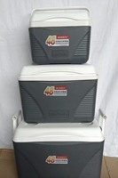 Ensemble de 3 glacières rectangulaires isothermes Jumbo (8L, 22L, 44L) pour la conservation de la fraîcheur - Fourniture professionnelle