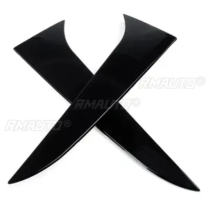 1 Par de Alerones Laterales Negros Brillantes para Ventana Trasera, Divisores de Aire para BMW X1 E84 2009 2010 2011 2012 2013 2014 2015, Alerones para Estilizar el Automóvil - Product Image 5