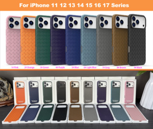 เคส TPU นิ่มลายสานระบายอากาศได้ดีสำหรับ iPhone x XR <span class=keywords><strong>xsmax</strong></span> 11 12 13 14 15 16 17 Pro เคสโทรศัพท์กระจายความร้อนและกันกระแทก - Product Image 3
