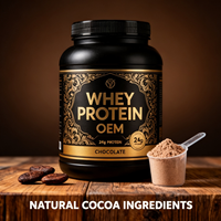 Poudre de protéines pour la musculation de marque OEM personnalisée, supplément nutritionnel de qualité supérieure pour l'amélioration musculaire et l'entraînement quotidien