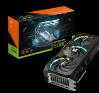 Carte graphique Gigabyte GeForce RTX 5080 Gaming OC 16G 256 bits Triple Fan Scellée GDDR7 pour PC de bureau de jeu