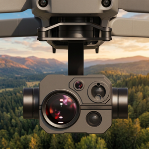 กล้อง ZR30 4K 180X ซูมไฮบริด พร้อมระบบกันสั่น gimbal ติดตามวัตถุอัตโนมัติด้วย AI 540 °   ยูเอวีอุตสาหกรรมแบบมีระบบกันสั่น 3 แกนพร้อมออปติคอลพอดสำหรับบรรทุกสัมภาระ - Product Image 1