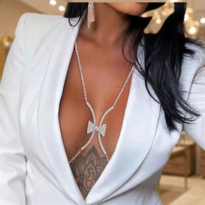 Chaîne de ventre dorée sexy et romantique, bijou de corps, harnais de fiançailles, pour fête à la plage, avec pendentif étoile, collier, ceinture de taille, style bohème, nœud, cadeau - Product Image 3