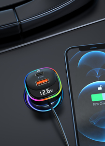 <span class=keywords><strong>5</strong></span>-Cổng USB sạc xe hơi nhanh chóng <span class=keywords><strong>3.0</strong></span> trở lại hàng Loại-C máy tính xách tay điện thoại di động sạc cho <span class=keywords><strong>iPhone</strong></span> Samsung Huawei PD xe sạc nhanh - Product Image 2