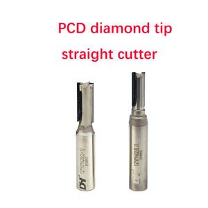 Multi-flute PCD Diamond <b>Router</b> Bit Straight Spiral Type - for High-efficiency Profiling & Edge Trimming - Product Image 6