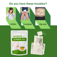 Thé Minceur Traditionnel aux Herbes – Brûle-Graisse Ventre Plat, Coupe-Faim – Sachets de Thé Vert Chinois pour la Santé et la Minceur