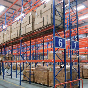 Estantes de almacenamiento Almacén industrial Estantes de almacenamiento de metal Pallet selectivo Sistemas de estantería vertical Estante de almacenamiento para la venta Guangdong - Product Image 4