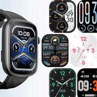 Montre connectée GTS10 AMOLED avec puce SF32LB523, couronne rotative, batterie 360 mAh, étanche 3 ATM, OEM