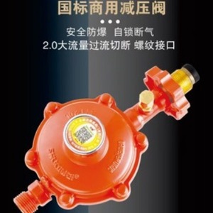 Régulateur de pression de gaz liquéfié 2.0, basse pression, antidéflagrant, avec soupape d'auto-fermeture pour bouteille de gaz, grand débit - Product Image 3