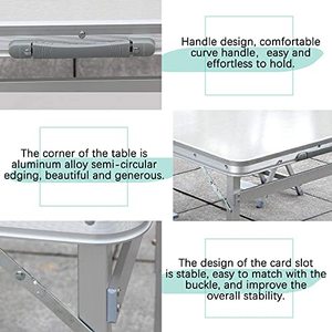 High Quality Durable Aluminum & Iron Foldable Anti Deformation Wrap Outdoor Gym Camping Table and <b>Chair</b> <b>Set</b> - Product Image 3