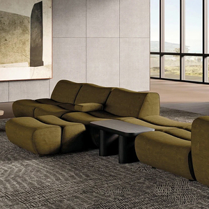 Tela <span class=keywords><strong>de</strong></span> Tapicería <span class=keywords><strong>de</strong></span> Poliéster y Algodón al por Mayor, Tela Textil Cómoda para Muebles y Sofás - Product Image 6