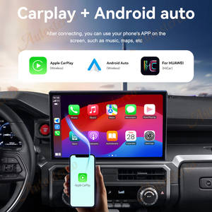 ZWNAV Lecteur DVD de voiture 14,6 pouces, autoradio <span class=keywords><strong>Android</strong></span>, écran tactile, navigation GPS, CarPlay pour <span class=keywords><strong>Toyota</strong></span> Tacoma 2024, navigation GPS de voiture - Product Image 4