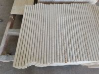 SHIHUI moderne italien gris marbre Design carrelage travertin sablage argent poli mur extérieur sol Villa hôtels