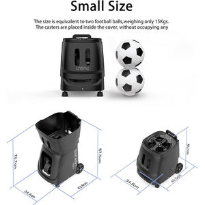 Popüler PT-SMART PRO PUSUN 115 Top Tenis Topu Makinesi Atıcı Ekipmanı, APP Uzaktan Kumanda ile Antrenman Pratiği için - Product Image 4