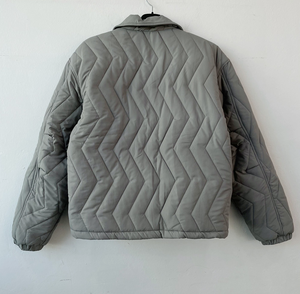 Veste matelassée en nylon recyclé pour <span class=keywords><strong>homme</strong></span>, col montant, poches, coupe oversize, légère, rembourrée, décontractée, pour l'hiver, vente en gros - Product Image 2