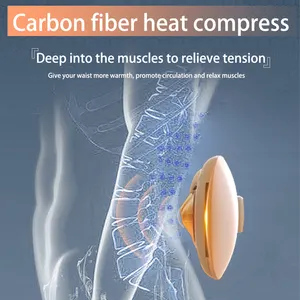 다시 휴식을위한 2024 허리 마사지 통증 복부 진동 배 남성 뜨거운 판매 제품 홈 전자 새 릴리스 완화