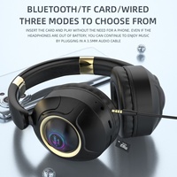 Earphone & headset Gaming kualitas tinggi, headphone nirkabel baterai panjang Logo kustom Model baru