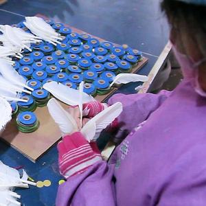 IRONDOENKY OEM, Volante de Plumas de Ganso para Deportes, <span class=keywords><strong>Jianzi</strong></span> Chino para Competencia de Plumas, Fitness para Adultos - Product Image 5