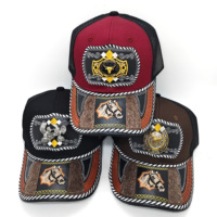 Gorra de Béisbol Unisex Personalizada con Logotipo de Herradura Metálica en 3D, Estilo Occidental, Étnico, Informal, para Pesca, Playa y Aire Libre