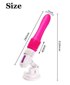 Vrouwelijke Seks Machine Masturbator Met 10 Frequentie Trillingen Automatische Intrekbare Usb Opladen Volwassen Seksspeeltjes Groothandel - Product Image 4