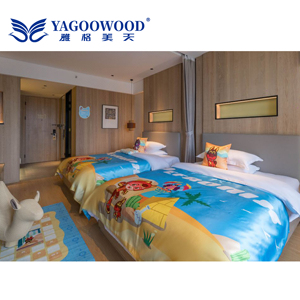 Bộ nội thất phòng ngủ khách sạn cao cấp, bao gồm nệm, đầy đủ tiện nghi. - Product Image 2