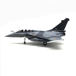 Modèle d'avion de chasse Rafale B à deux places de l'armée de l'air du Qatar à l'échelle 1/72, camouflage, modèle d'avion en métal moulé sous pression, avion <span class=keywords><strong>militaire</strong></span> moderne pour collection - Product Image 4