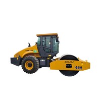 Nouveau Compacteur Chinois Xuzhou XS143J Manuel / XS143 Automatique, Rouleau Compresseur Monocylindre de 14 Tonnes pour la Compactation des Niveaux de Route