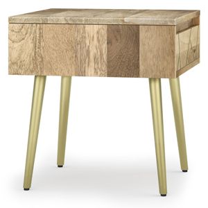 DB Jager Natural <b>Side</b> Table <b>for</b> <b>Living</b> <b>Room</b> Furniture - Product Image 3