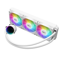 Refroidisseur de processeur liquide Abyss Mirror 360 mm avec ventilateurs ARGB RGB, ventilateur de refroidissement de boîtier, radiateur 360 mm pour pièces de PC