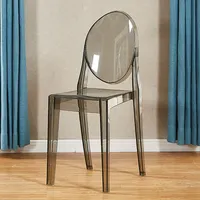 Billets निमंत्रण Acrylique थोक एक्रिलिक स्पष्ट भूत पीपी प्लास्टिक हल्के Chiavari टिफ़नी राल बिना हाथ कुर्सी