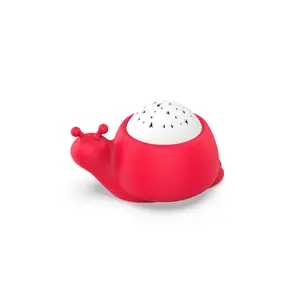 Star Projector Night Light Snail Shape Projector Starry Nebula Ceiling LED Lamp with Musical sleep Sounds for Kids Room