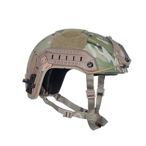 Casque de travail tactique réglable en nylon/polyester ignifuge avec logo personnalisé, deux tailles - Product Image 5