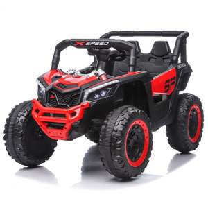 Toptan elektrikli çocuklar araba 24V plastik oyuncak uzaktan kumanda ile çocuklar için Unisex tarzı binmek - Product Image 4