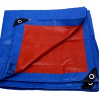 Bâche en plastique imperméable bleue en polyéthylène PE pour auvent de camion – Ventes flash en France
