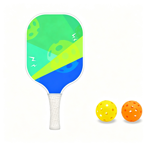 Juego de Pickleball para Patio Trasero con Superficie de Fibra de Vidrio, para Jardín, Entrada de Vehículos, Cancha Doméstica, Deporte Familiar, con Palas, Pelotas, Bolsa y Kit Profesional - Product Image 5