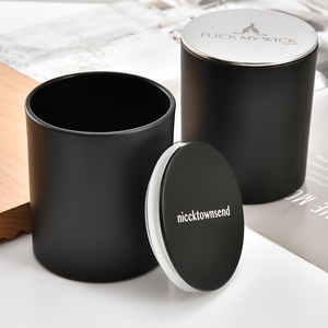 Logo Tùy Chỉnh Lọ Nến Thủy Tinh Rỗng Thơm Sang Trọng Nhãn Hiệu Riêng Với Nến Đậu Nành Nắp Gương Phẳng Sang Trọng Có Mùi Thơm - Product Image 2