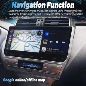 Pantalla Android 13 de 12.3 Pulgadas para Toyota Prado 2021 2019 2020, Radio GPS para Auto, Reproductor Multimedia de Video, CarPlay Inalámbrico, Navegación - Product Image 4