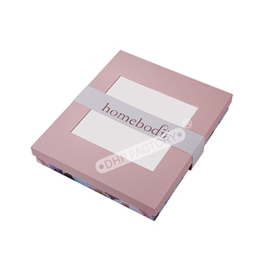 Tùy Chỉnh In Quà Tặng Giấy Cứng Nhắc Hộp Thân Thiện Với Môi Pet Rõ Ràng Cửa Sổ Trượt Ngăn Kéo Mỹ Phẩm Kẹo Hiển Thị Hộp - Product Image 1