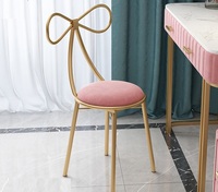 Ensemble table et chaise de manucure moderne, plateau en marbre double couche, structure en acier inoxydable, durable, pour salon commercial et mobilier de salon de beauté