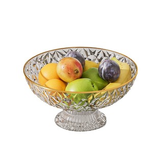 Luxury Retro <b>Fruit</b> Platter Round Plastic Draining Dish Home Decor <b>Storage</b> Bowl - Product Image 5