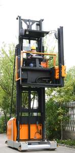 מלגזות חשמליות תלת-כיווניות לעבודה במעבר צר מאוד, מלגזות VNA, מלגזות חשמליות תלת-כיווניות בעלות יעילות גבוהה - Product Image 6